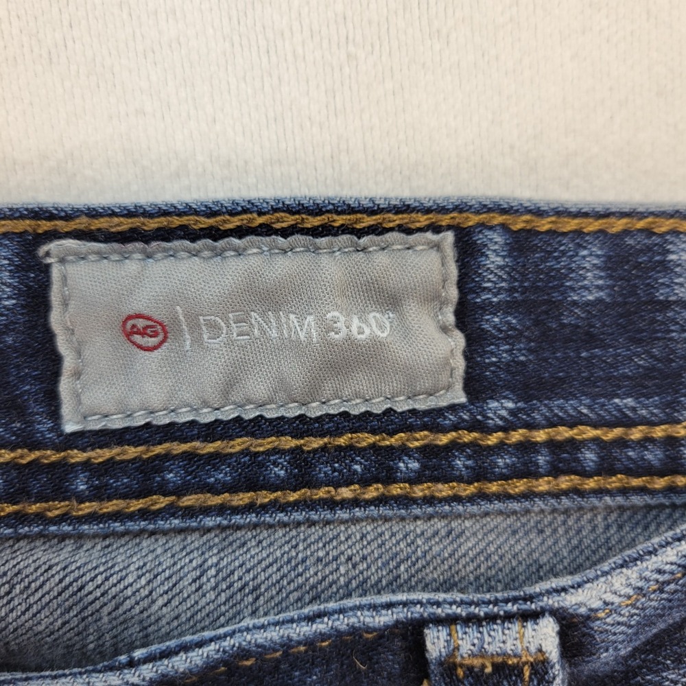 AG Adriano Goldschmied Jeans Mens 34x30* Blue Tellis Modern Slim Straight Denim - Picture 7 of 12